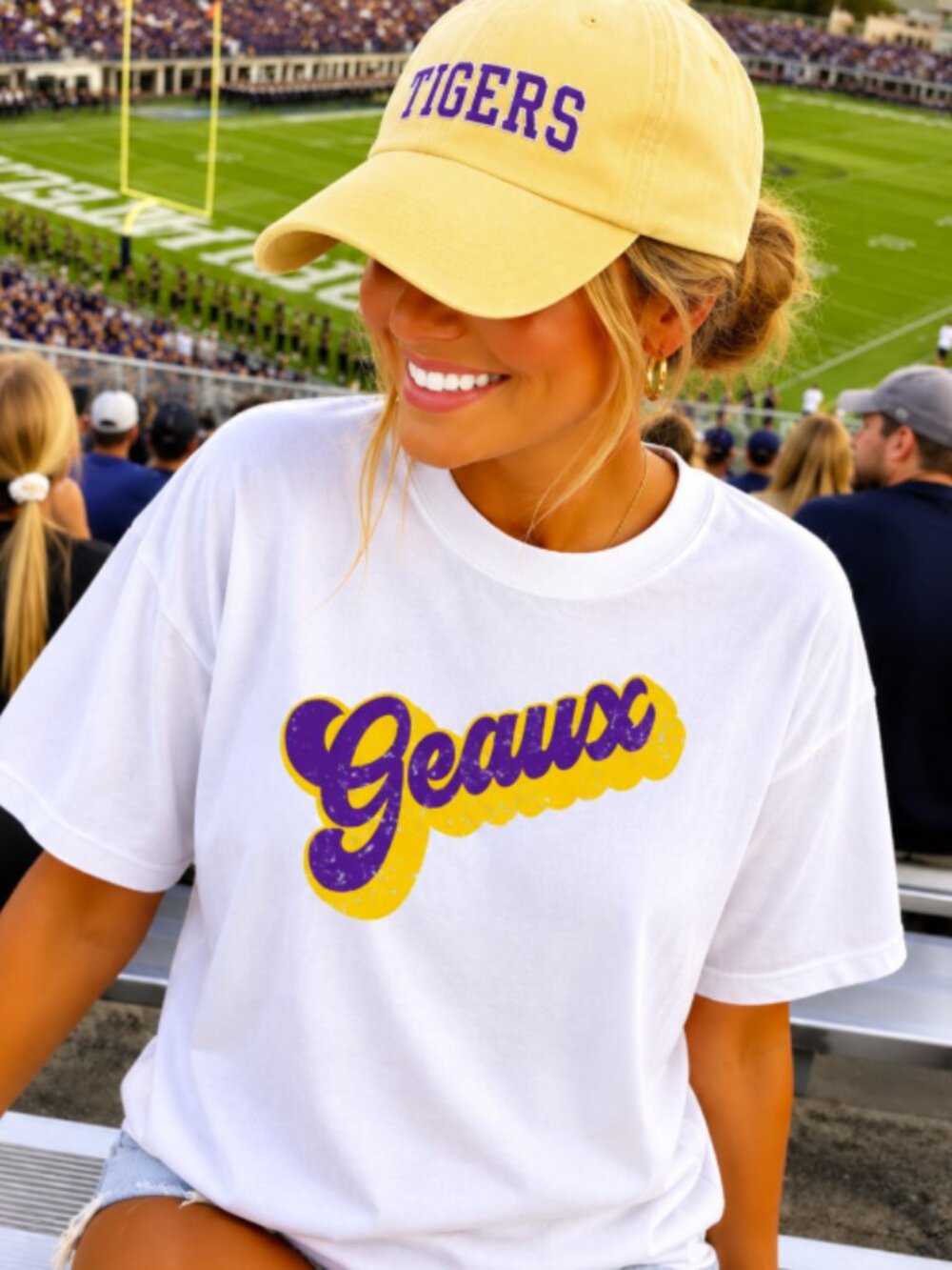 Geaux Tee (White)